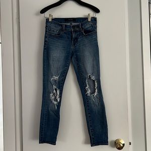 J Brand slightly worn low rise denim pants size 25